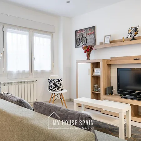 Myhousespain- Bonito Cerca De La Playa Appartement Gijón